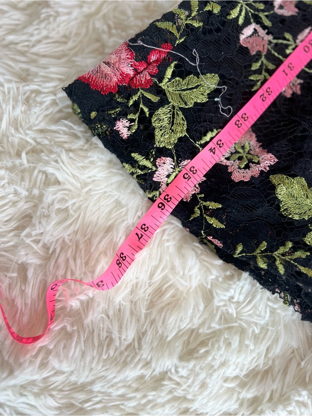 Adelyn Rae Floral Embroidered Dress - Picture 5 of 6